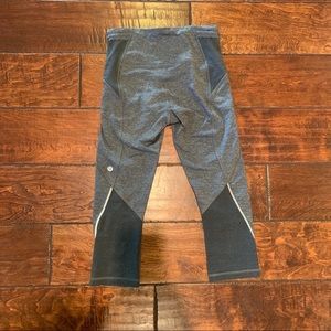 Lululemon cropped leggings (Grey)